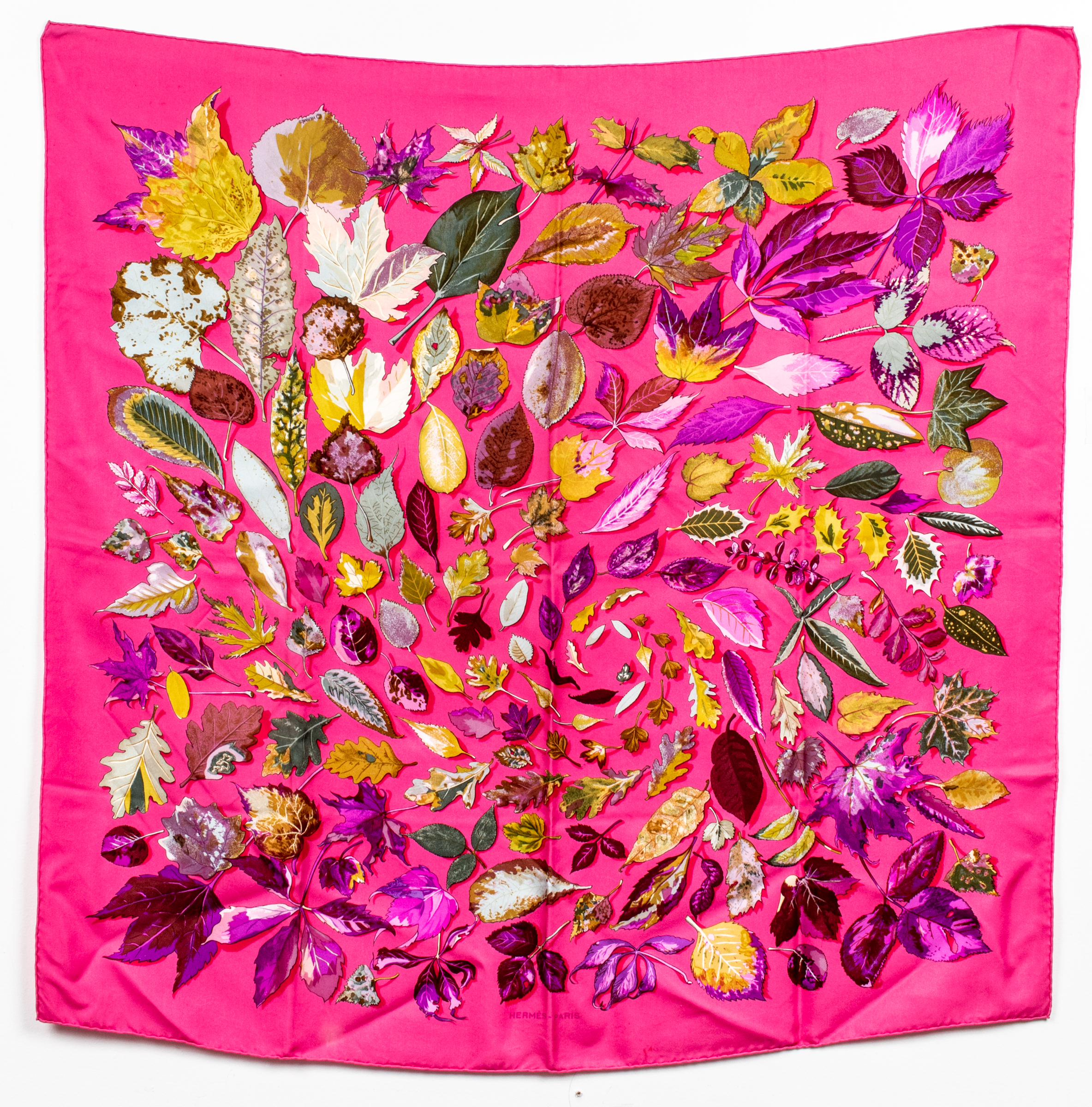 HERMES "TOURBILLONS" SILK SCARF