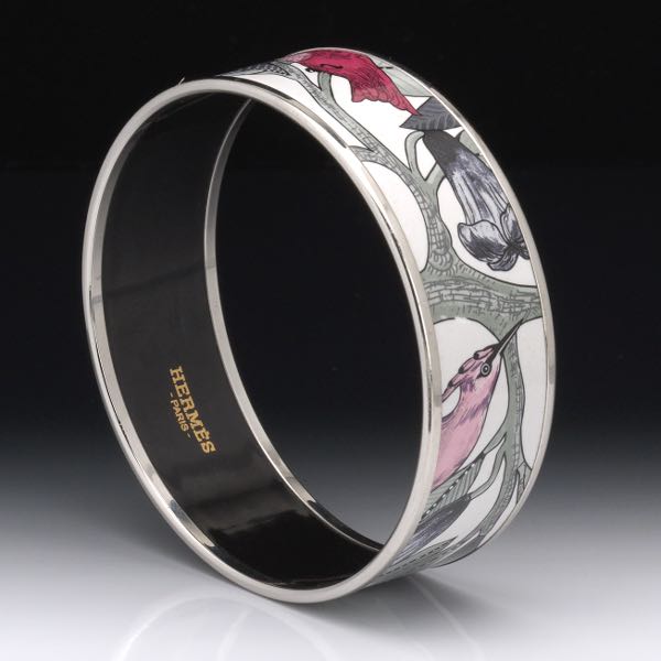HERMES "TREE OF SONG" WIDE ENAMEL