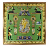 HERMES TUTANKHAMEN SILK SCARFM