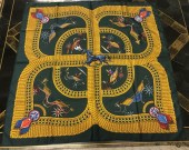 HERMES "VOITURES PANIERS" SILK