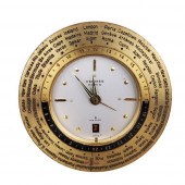 HERMES WORLD TRAVEL CLOCK THE
