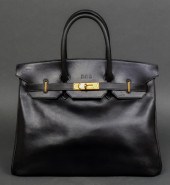 HERM?S 35CM LEATHER BIRKIN BAG