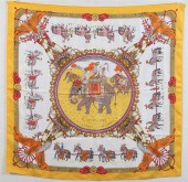 HERM?S SILK SCARF ''Capara?ons