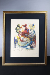 HEROIC SATYR BY SALVADOR DALI(