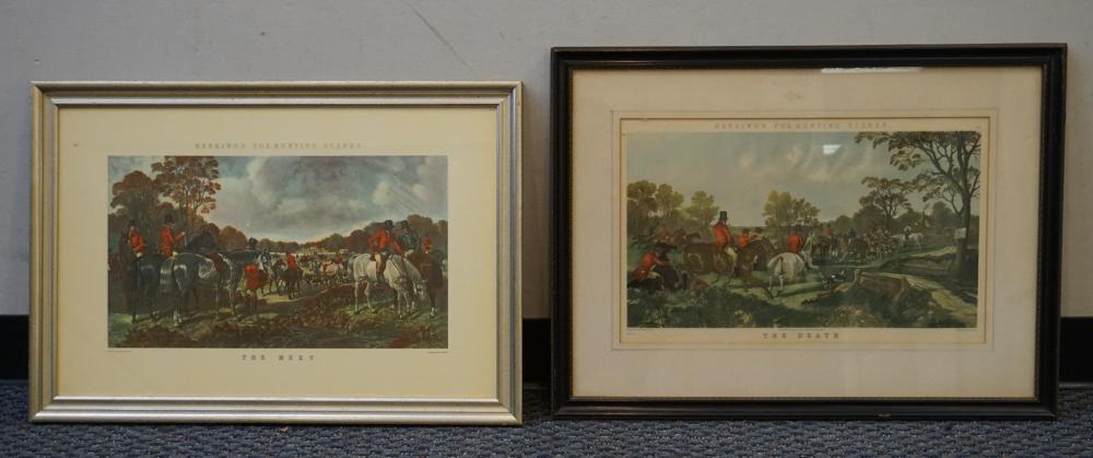 HERRING, FOX HUNTING SCENES,