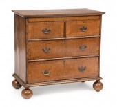 HERRINGBONE BANDED WALNUT CHES