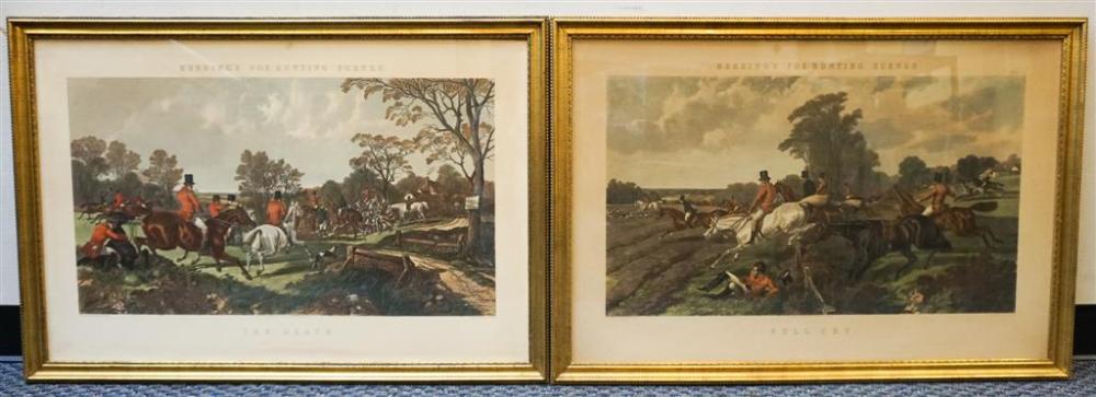 HERRING'S FOX HUNTING SCENES,