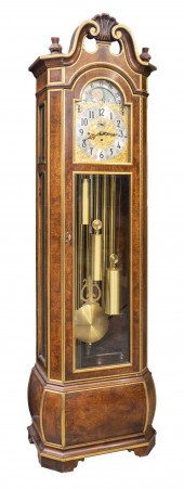 HERSCHEDE BRASS MOUNTED BURLWO