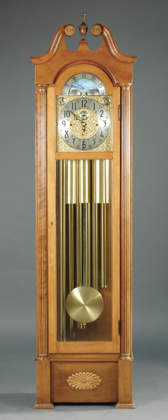 HERSCHEDE TALL CASE FLOOR CLOCK