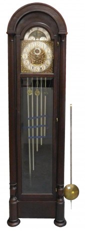 HERSCHEDES FIVE-TUBE MAHOGANY