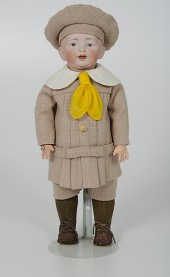 Hertel & Schwab Bisque Boy Dol