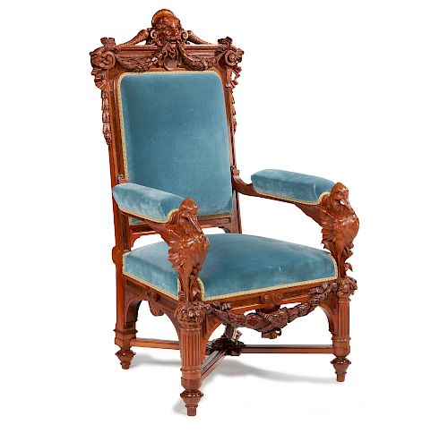 HERTER BROTHERS ARMCHAIR
