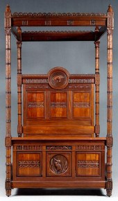 Herter Brothers four poster be