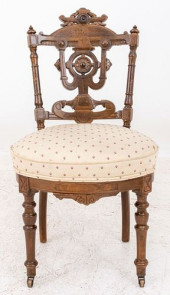 HERTER BROTHERS STYLE CARVED W