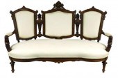 HERTER TYPE VICTORIAN SETTEE W