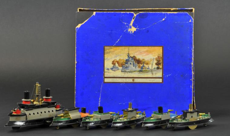HESS BOXED SHIP SET H-11 Germany