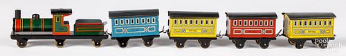 HESS TIN TRAIN SET PENNY TOYHess