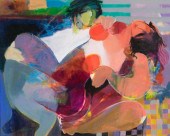 HESSAM ABRISHAMI OIL ON CANVAS