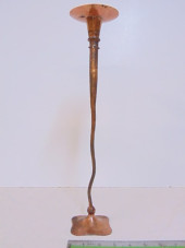 HESSEL STUDIOS COPPER CANDLEST