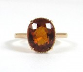 HESSONITE GARNET AND FOURTEEN