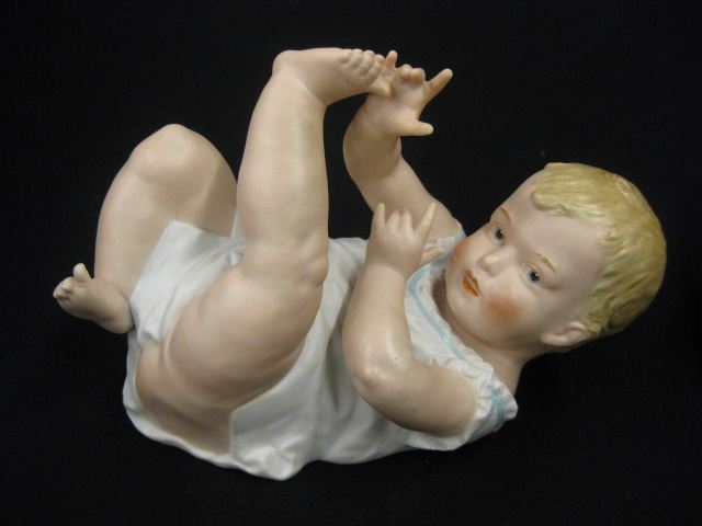 Heubach Bisque Piano Baby
