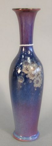 HEW ROOKWOOD POTTERY VASE BLAC