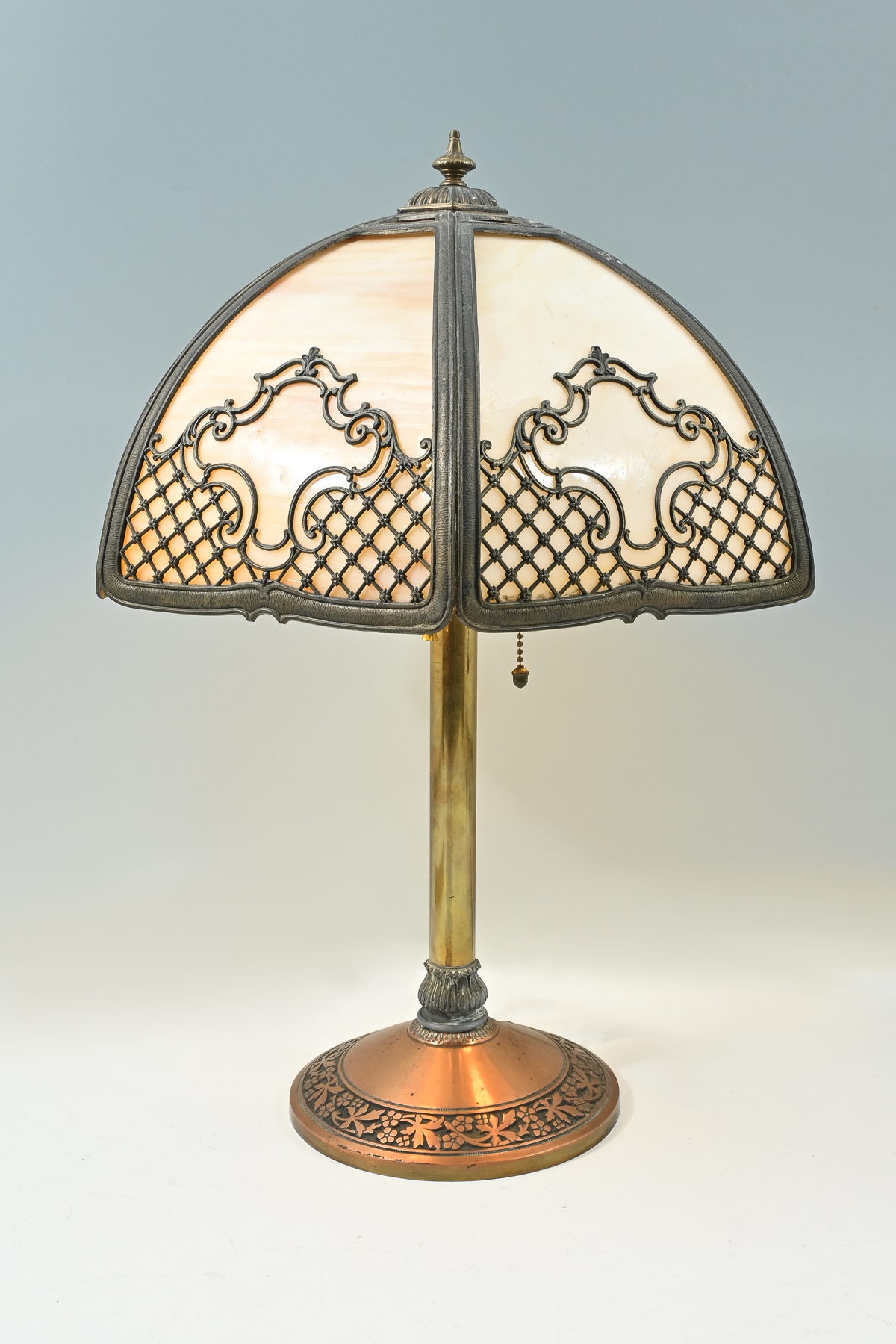 HEXAGONAL FILIGREE CARAMEL SLAG