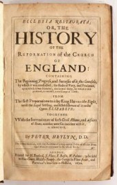 Heylyn (Peter) Ecclesia Restau