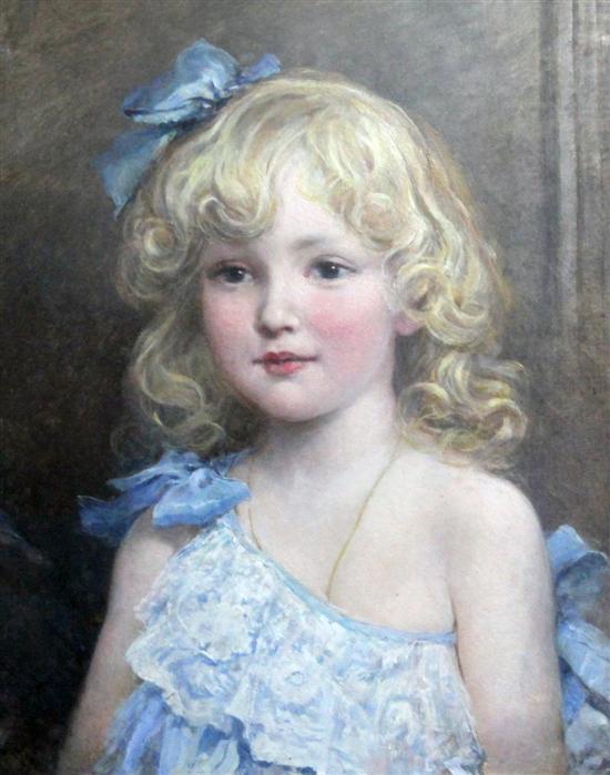 Heywood Hardy (1843-1933) oil on