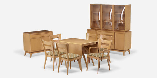 Heywood-Wakefield. Dining set. c.