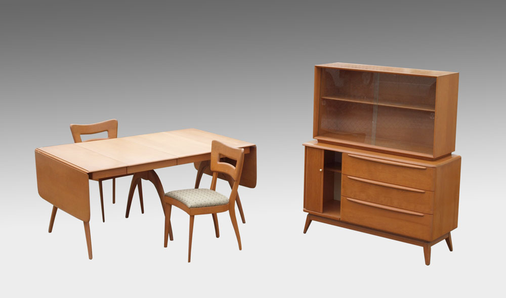 HEYWOOD WAKEFIELD DINING SET: