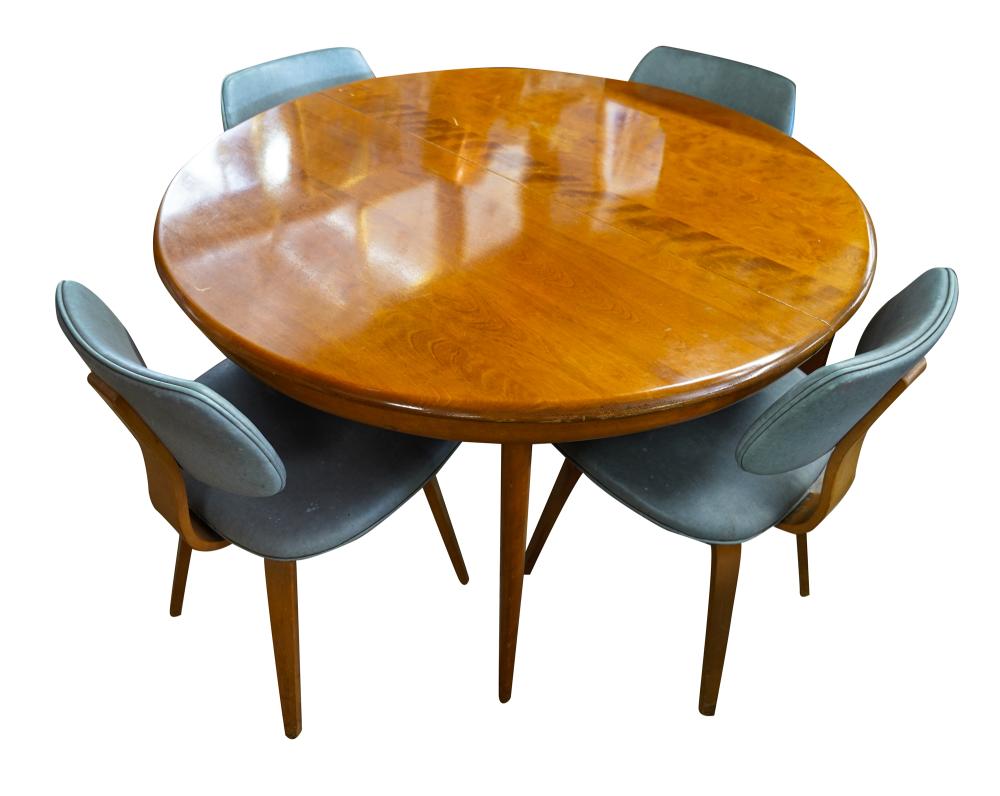 HEYWOOD WAKEFIELD DINING TABLE &