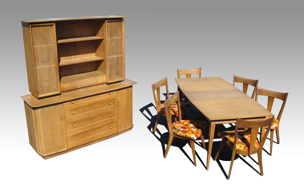 HEYWOOD WAKEFIELD SABLE DINING SET: