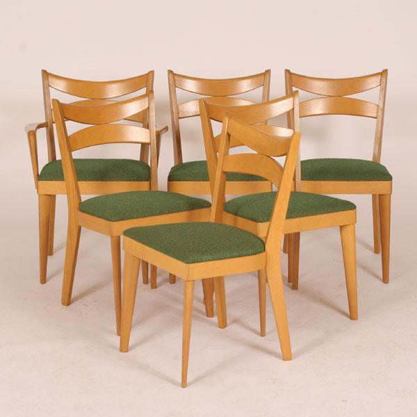 Heywood Wakefield set of 6 Wheat