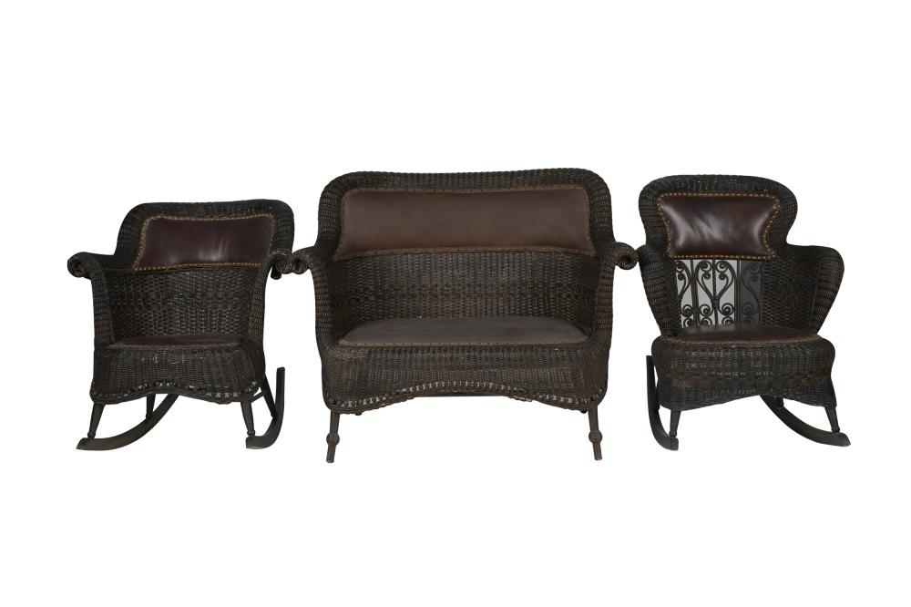 HEYWOOD-WAKEFILED PAINTED WICKER