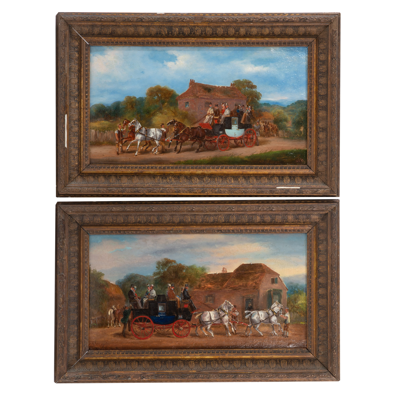H.F. JONES. STAGECOACH ARRIVALS,