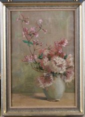 HFA Monogramed Oil Painting on