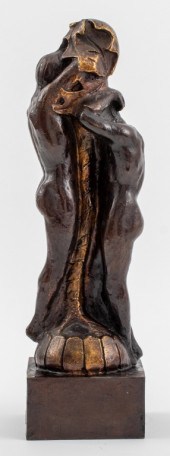 H.G. MILLER 'ADAM & EVE' BRONZ