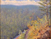 H.H. HORNE  CANYON VIEW  Signe
