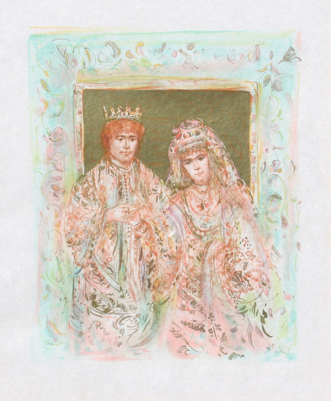HIBEL Edna (American 1917-): King
