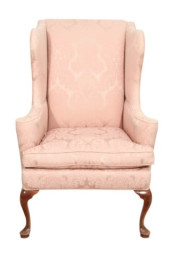 HICKORY CARVED UPHOLSTERED WIN
