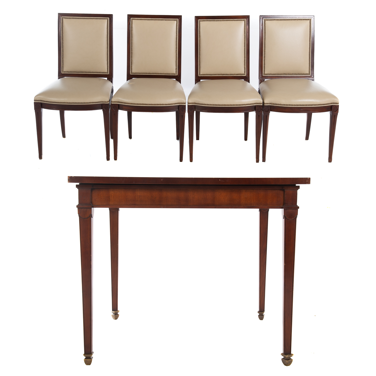 HICKORY CHAIR CHERRY GAMES TABLE