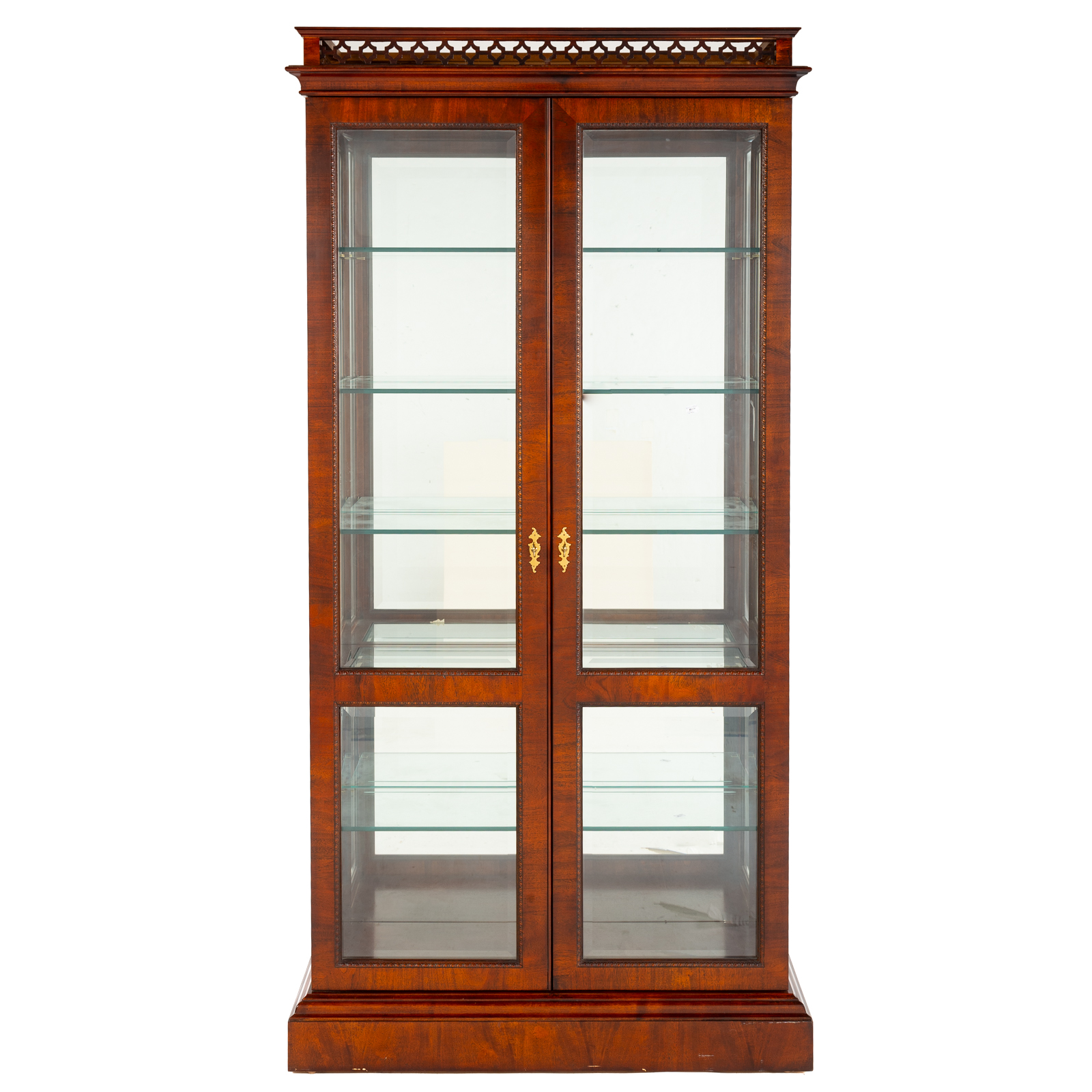 HICKORY CHAIR MAHOGANY CURIO