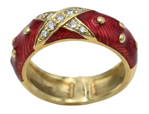 HIDALGO 18 KARAT GOLD BAND,