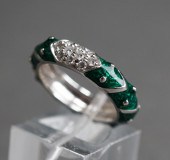 HIDALGO 18-KARAT WHITE-GOLD, D