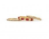 HIDALGO 18K GOLD, ENAMEL, AND