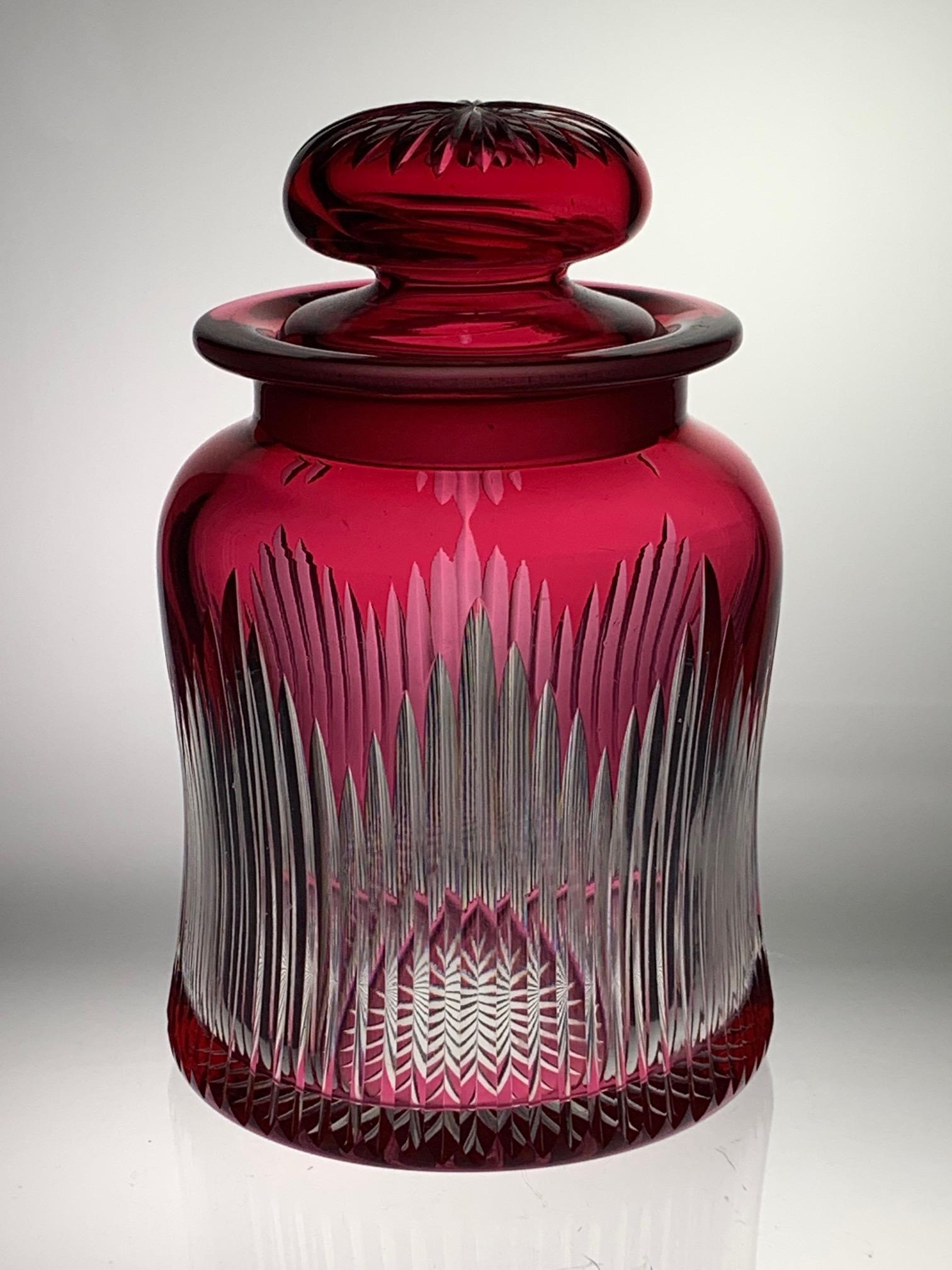 HIGGINS & SEITER CUT GLASS