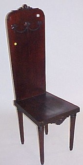 High back chairs  assembled se