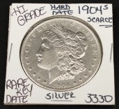 HIGH GRADE 1904-S AMERICAN MOR