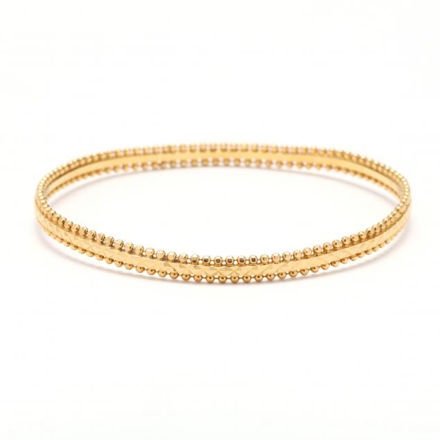 HIGH KARAT GOLD BANGLE, INDIA